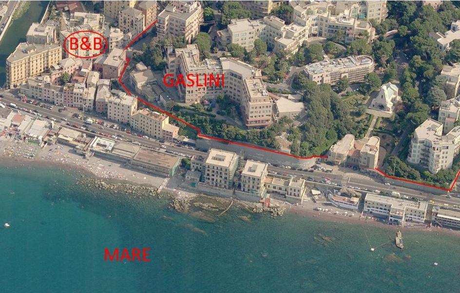 B&B Gaslini & Mare Cenova Dış mekan fotoğraf