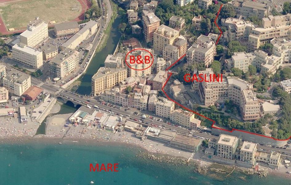 B&B Gaslini & Mare Cenova Dış mekan fotoğraf